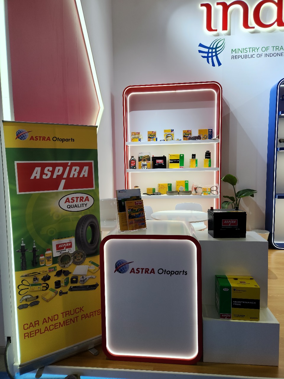Pt Astra Otoparts Participation In Automechanika Dubai